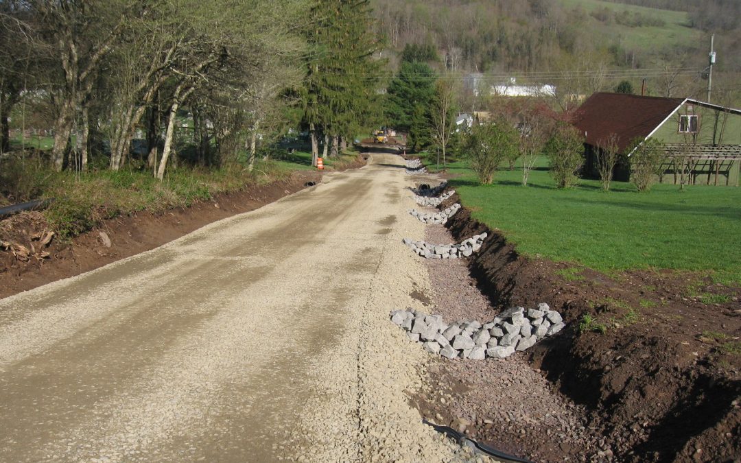 2012 Town of Andes Catskill Watershed Corporation Stormwater Retrofit Program Coulter Rd. Stormwater and Pavement Rehabilitation